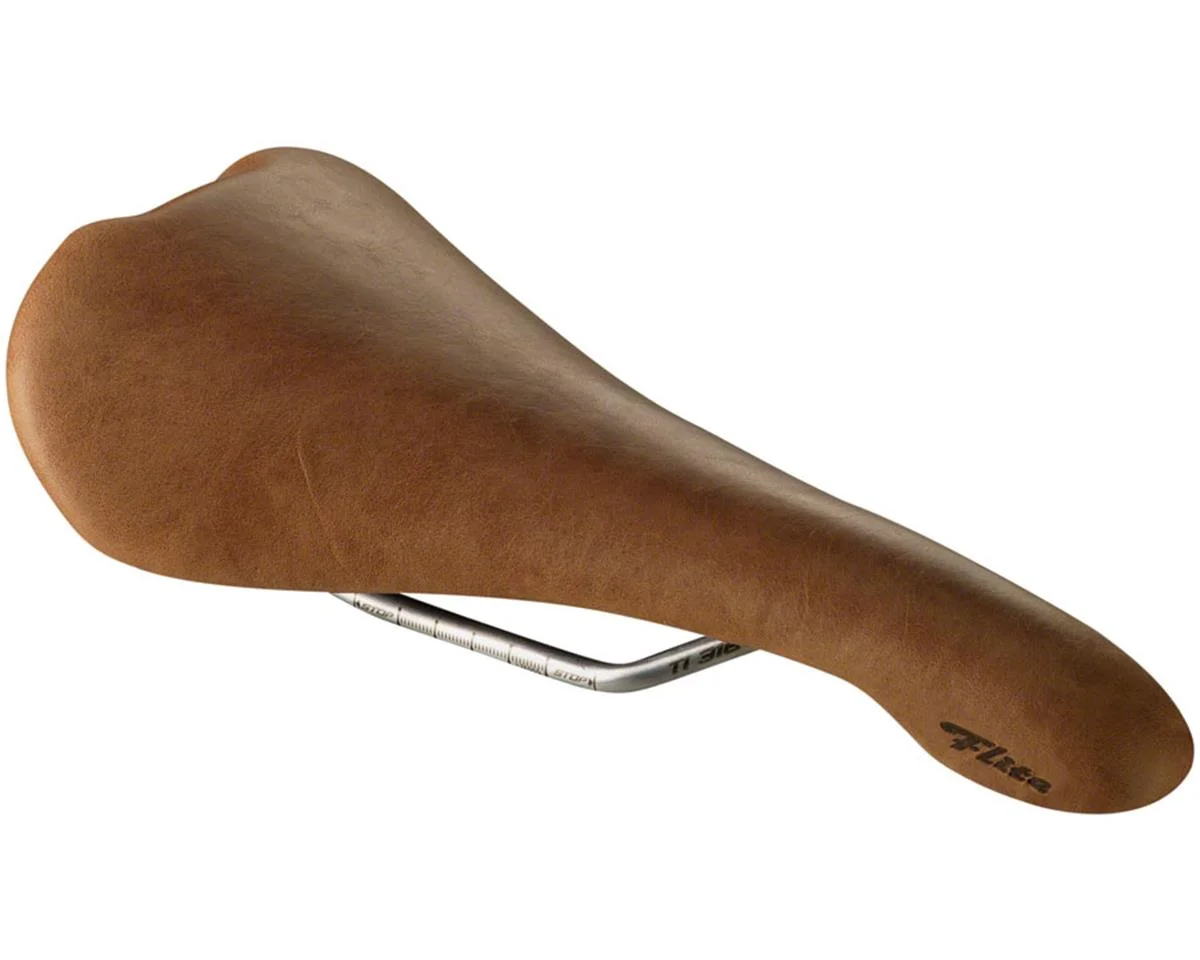 Selle Italia Flite Racer Handmade Road Saddle (Light Brown) (L1) (146mm) (Leather)